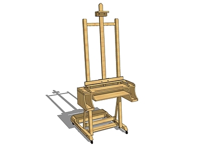 现代风格画具 画架