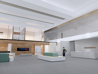 现代风格展厅 展馆