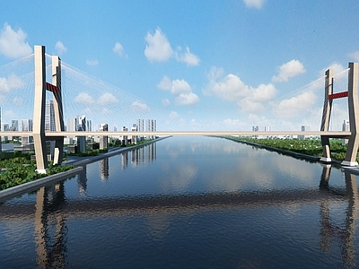 现代大桥 桥梁建筑