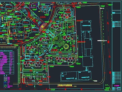 多层小区规划 施工图