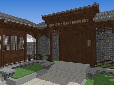 中式四合院