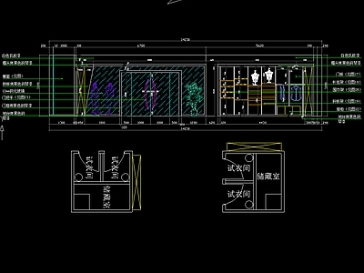 服装旗舰店CAD 施工图
