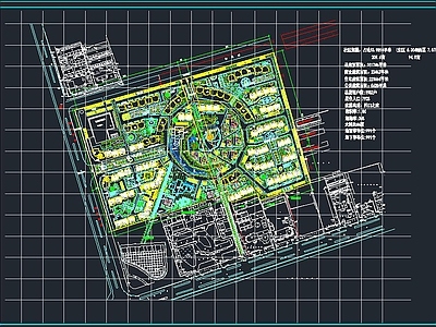 某大型住宅区规划设计 施工图