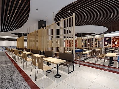 现代食堂 餐椅