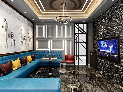 现代KTV 包厢 酒吧 夜店