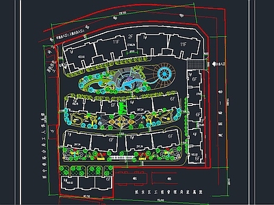 公寓建筑规划 施工图