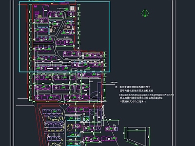 小区规划 施工图 规划设计