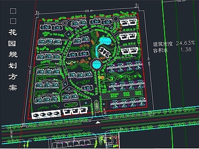 小区规划 施工图