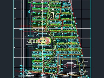 小区规划方案 施工图