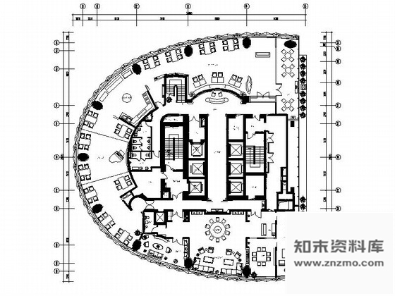 施工图上海原创标志性城市滨水区高档休闲会所CAD装修施工图含全套方案
