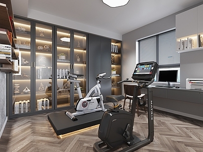 现代健身房