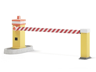 现代挡车器 道闸