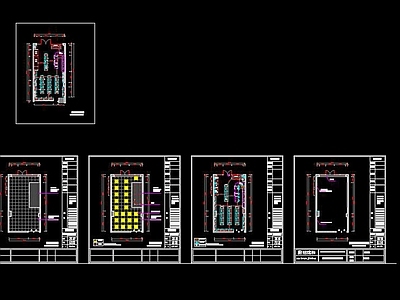 便利店CAD 施工图