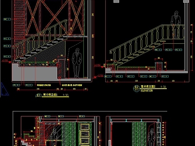 红酒会所CAD 施工图