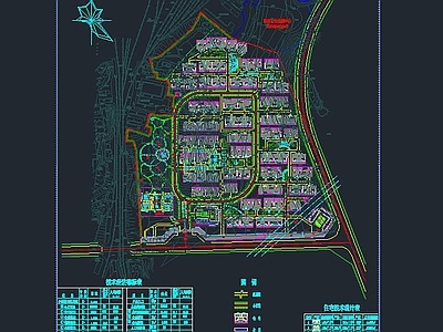 小区规划方案 施工图