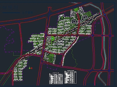 住宅规划 施工图