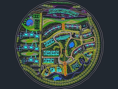 住宅规划 施工图 规划设计