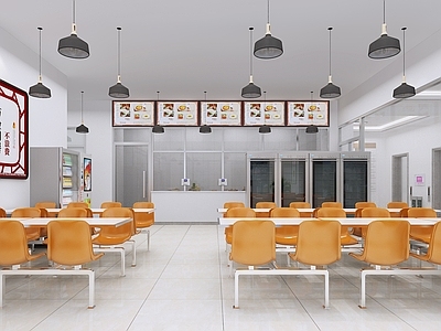 现代食堂 餐饮店