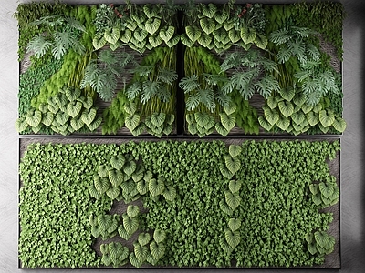 北欧绿植墙
