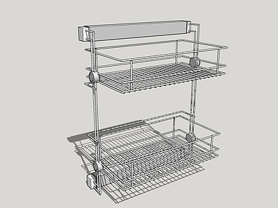 现代厨房用品 碗碟架 沥水架