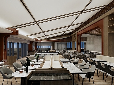 新中式自助餐厅
