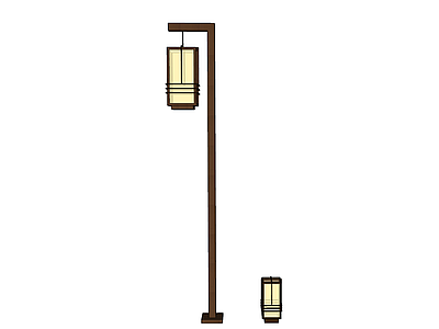 新中式路灯