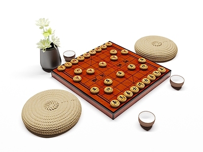 中式象棋 蒲团