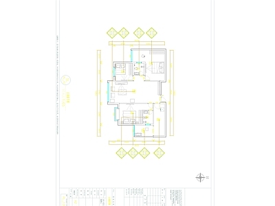 龙湖新城家居 施工图 平层