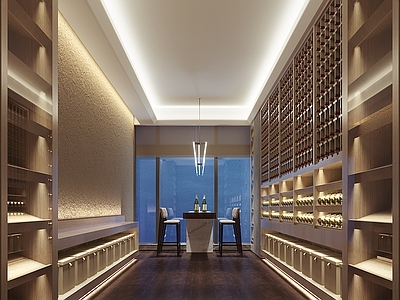 新中式酒窖 品酒室