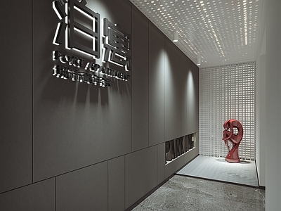 现代走廊 过道 青年公寓