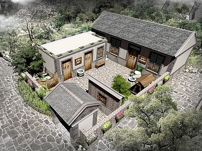 中式四合院