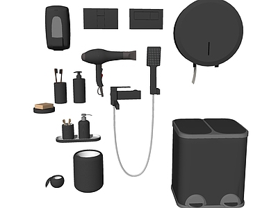 现代洗浴用品
