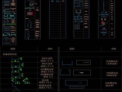 动态块CAD 施工图
