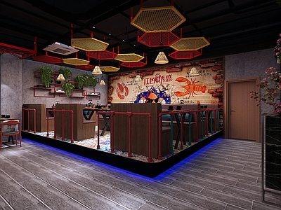 工业风餐厅