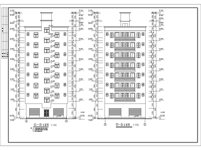 农民房建筑 施工图 乡村规划