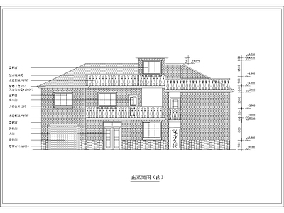 农村住宅建筑 施工图 乡村规划