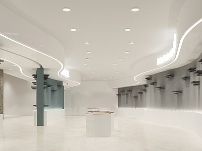 现代商场展区