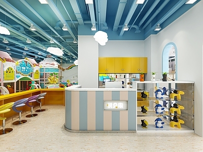 现代玩具礼品店 游乐场