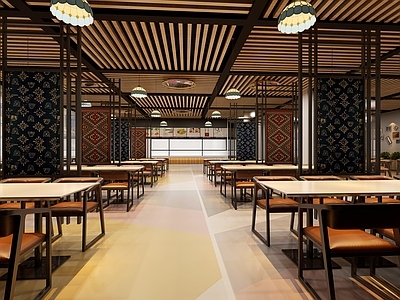 现代食堂 灯具