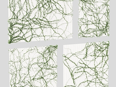 现代绿植墙 藤蔓 爬藤 爬山虎 植物墙