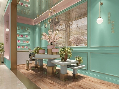 现代花店
