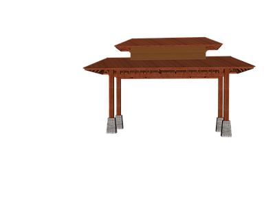 中式门头 牌坊