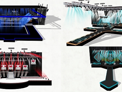 现代风格舞台