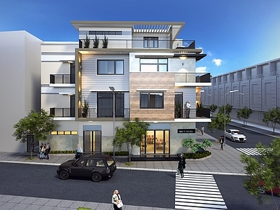 现代风格住宅公寓