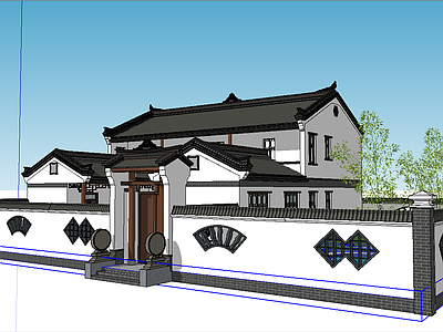 中式四合院
