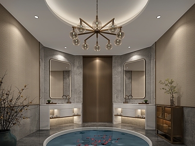 度假会所 客房 SPA 沐浴