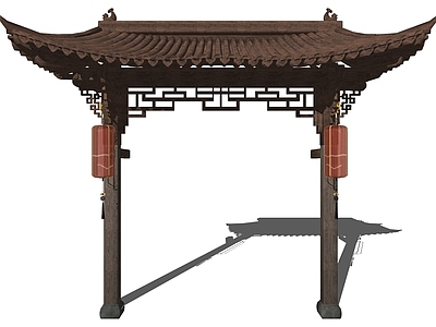 中式牌坊 门头