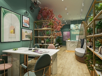 北欧风格鲜花店
