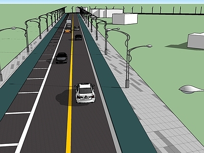 现代道路模型
