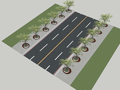 现代道路